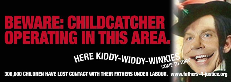 Child catcher, Fathers 4 Justice