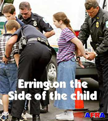 Erring on the side of the child