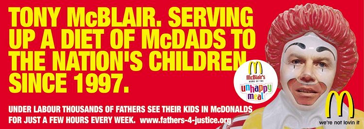 McDads, Fathers 4 Justice