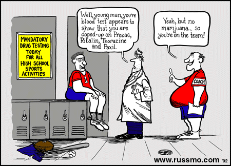 Drug Test, Russmo