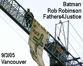 Batman and Robin, Vancouver BC, September 3, 2005.