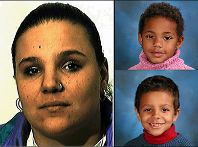 Denise Watier and two of her children, Brianna and Mekhi.