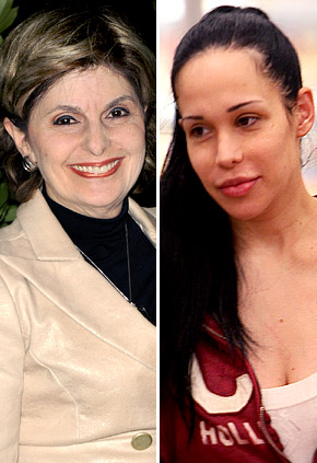 Gloria Allred and Nadya Suleman