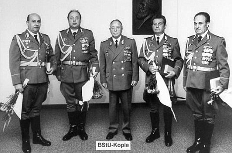 Erich Mielke with Stasi