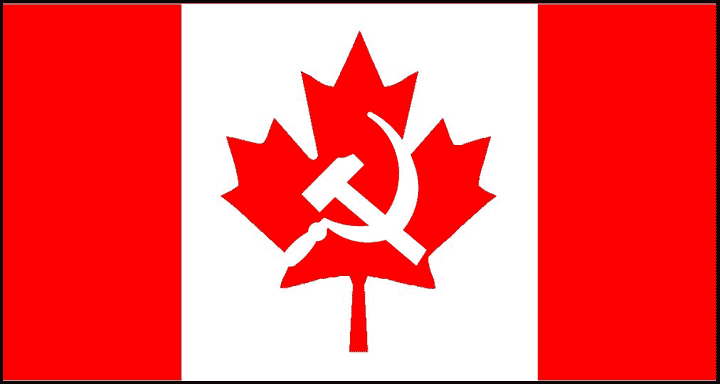Canadian communist flag