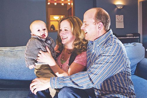 Dave and Michele Weidner with Jacob