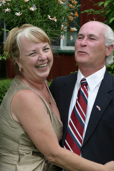 Raymond Cave and Linda Dawe