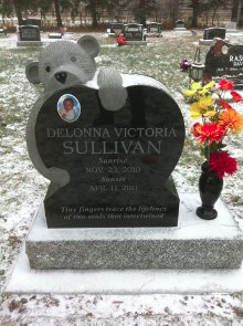 Delonna Victoria Sullivan tombstone