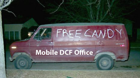 Free Candy, mobile DCF office