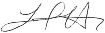 Laila Karimi Hendry signature