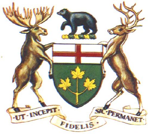 Ontario provincial coat of arms