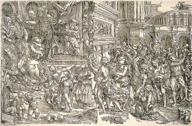 Domenico Campagnola - Massacre of the innocents