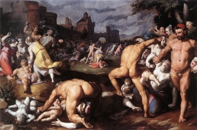 Cornelis Corneliszoon van Haarlem - Massacre of the innocents
