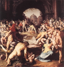 Cornelis Corneliszoon van Haarlem - Massacre of the innocents