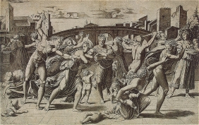 Marcantonio Raimondi - Massacre of the innocents