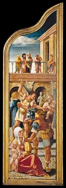 Lambert Lombard - Massacre of the innocents