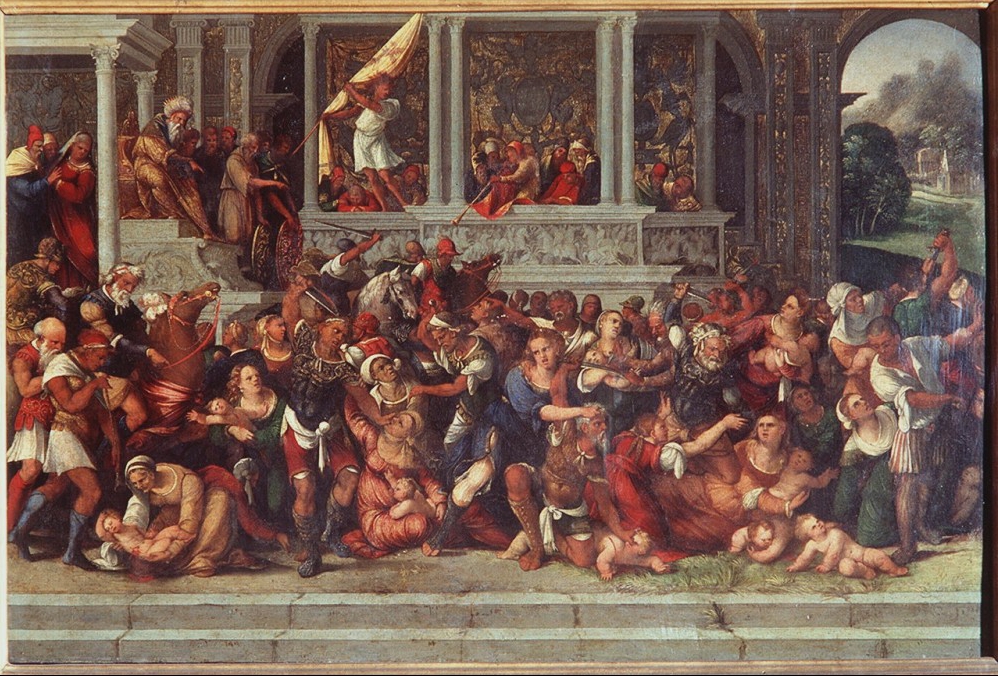 Ludovico Mazzolino - Slaughter of the innocents