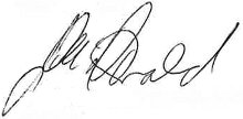 Glenda McDonald signature