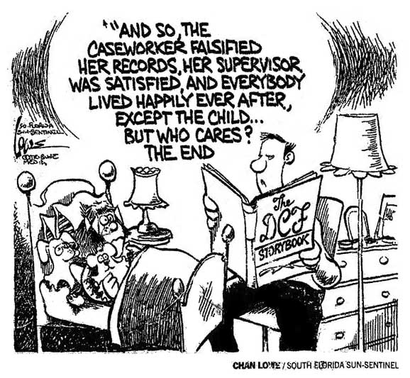 Cartoons on child protection - professional