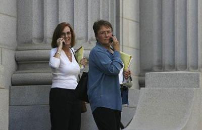 Melinda Sneddon, left, and Colleen Lasater