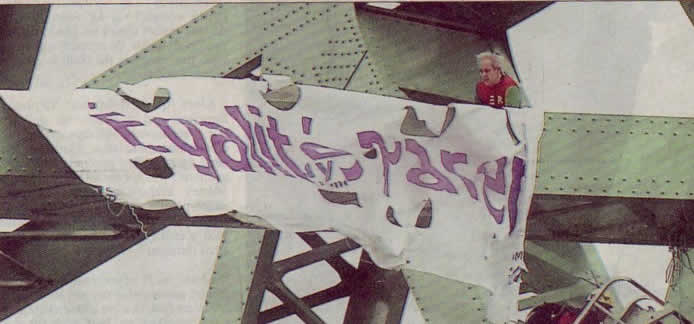 Égalité Parentale, pont Jacques-Cartier