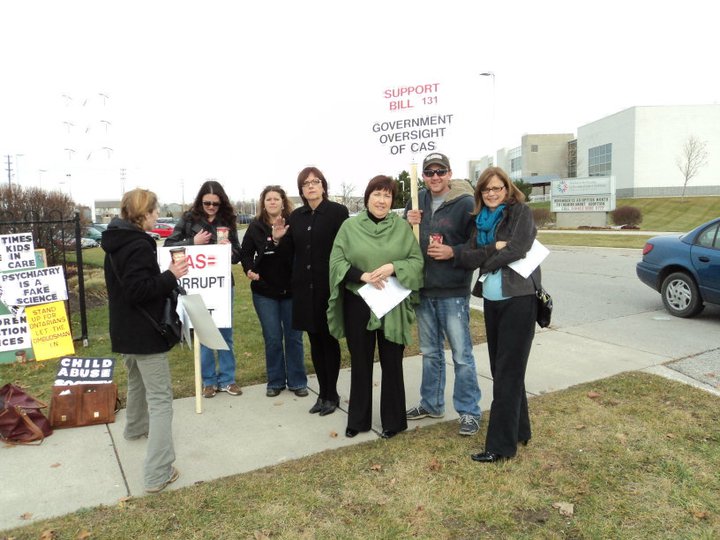 CAS staff meets with rally for bill 131