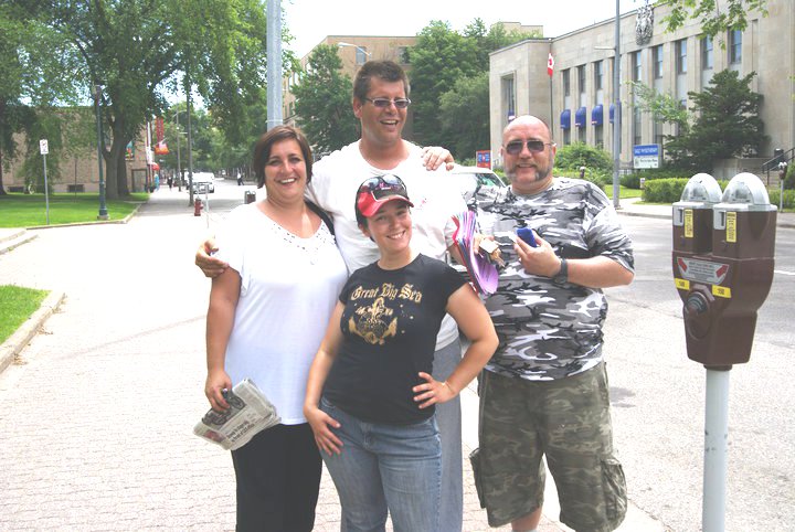 Catherine Frei, Bill Mullins-Johnson, John Butts and Tabatha Haskett