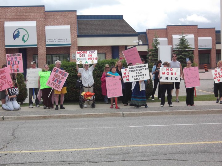 Timmins rally for accountability July 5, 2010