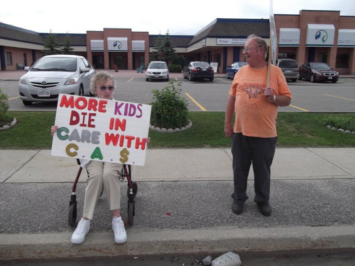 Timmins rally for accountability July 5, 2010