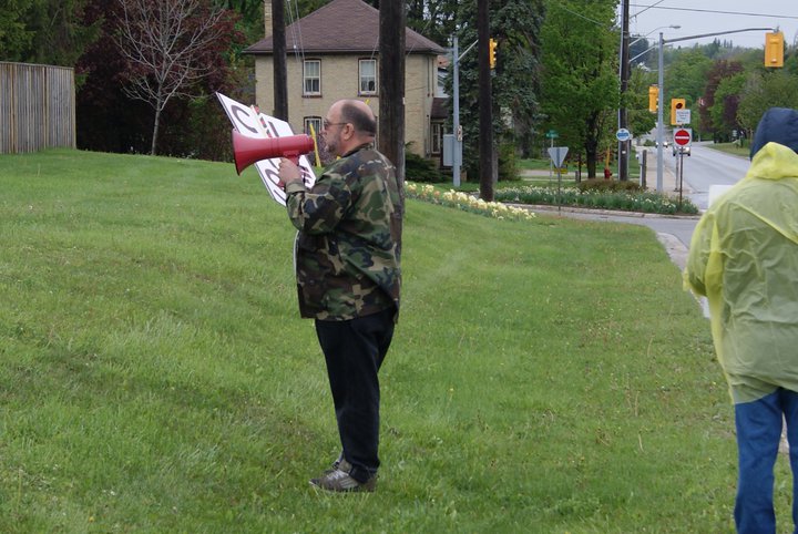 Pre-Mother's Day rally in Walkerton