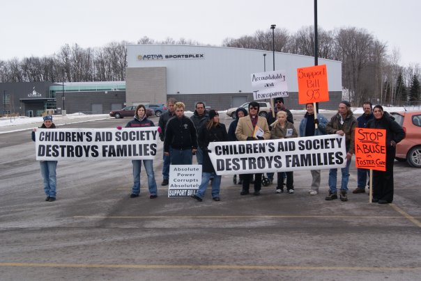 Waterloo rally for bill 93