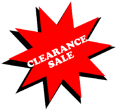 clearance sale