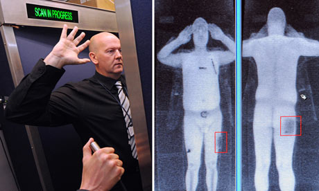 Airport body scanner