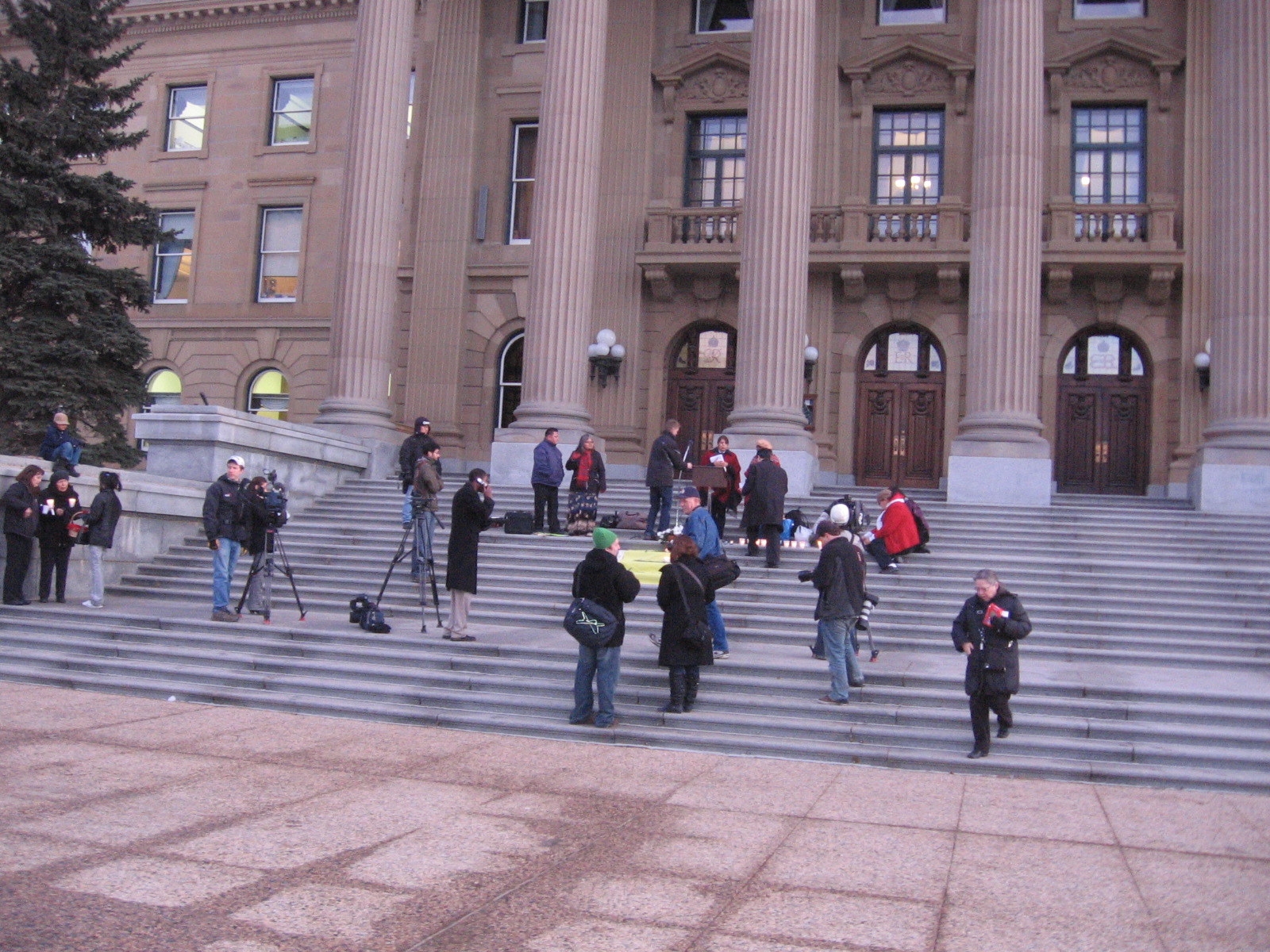 candlelight vigil, Edmonton