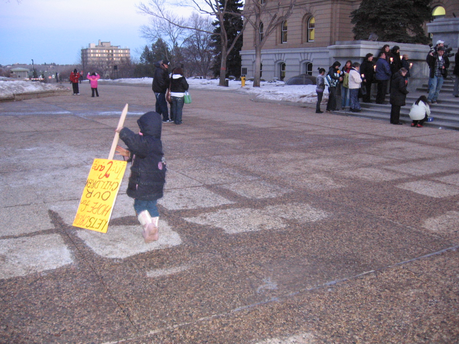 candlelight vigil, Edmonton