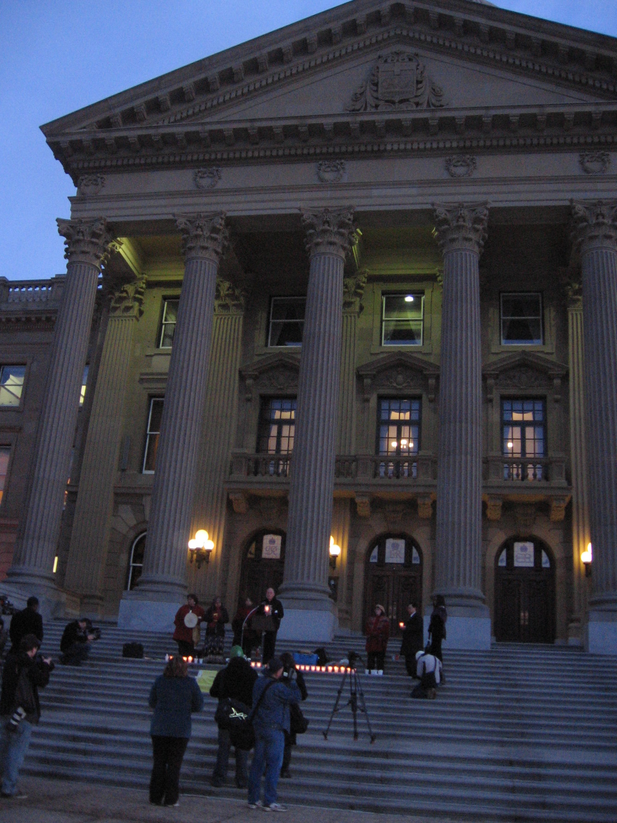 candlelight vigil, Edmonton