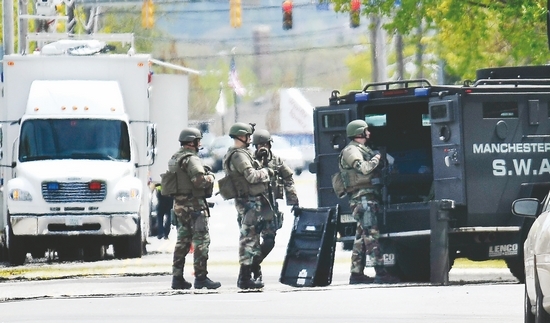 Manchester Police S.W.A.T. team