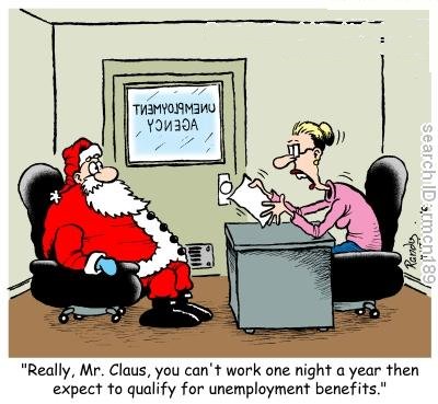 Santa applies for EI