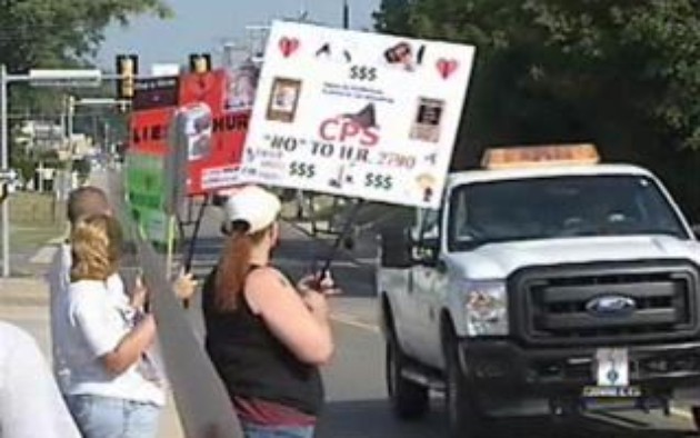Johnson City Tennessee CPS rally