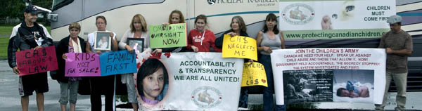 Wayne Reddick, Marilyn Koren, Jamie Sullivan, Velvet Martin, Brenda Everall, Christian Everall, Debra Sadler, Kelly LaBec and Sylva McLaughlin