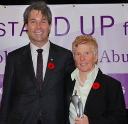 Johanne Roberge and Eric Hoskins