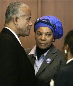 Adam Shakoor and Elaine Steele
