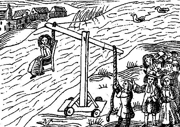 dunking witch