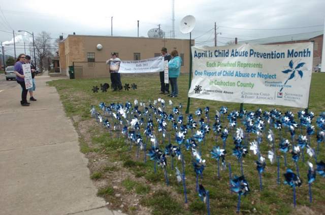 pinwheels at Coshockton Ohio