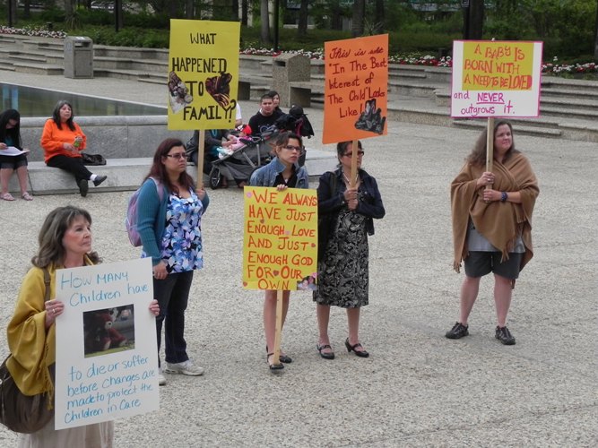 vigil for dead Alberta foster children