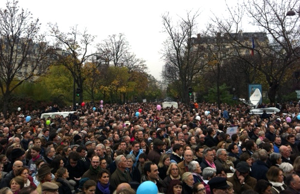 Paris demonstration against same-sex marriage