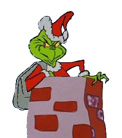 Christmas grinch