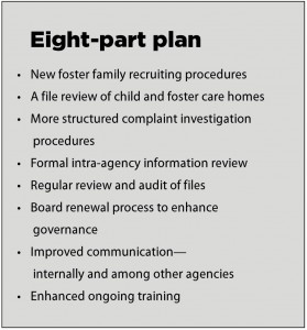 Eight-point plan for Prince Edward County CAS