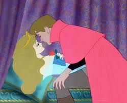 Sleeping Beauty kissed