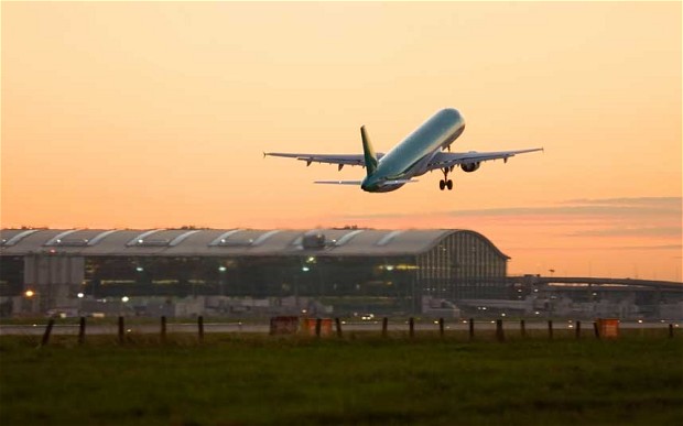 airplane takeoff